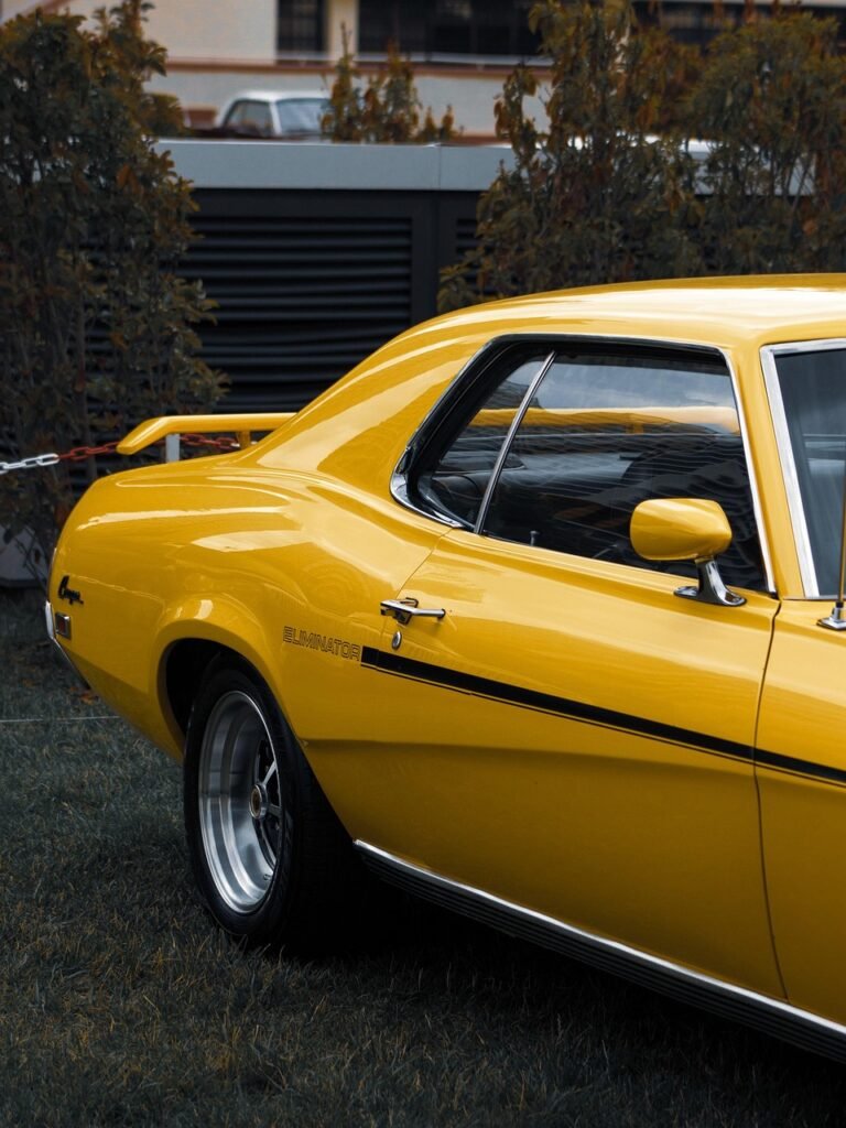 vintage car, classic car, car, vehicle, automobile, yellow car, car wallpapers, yellow vehicle