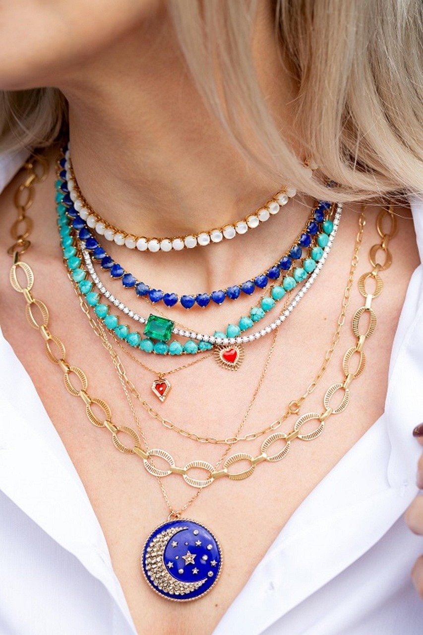 beauty, accessory, necklace, model, pose, fine jewelry, in lebanon, at latelier nawbar, necklace, necklace, necklace, necklace, necklace